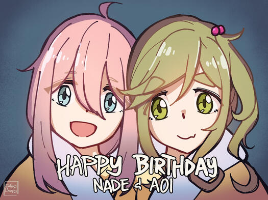 Nadeshiko & Aoi from Yuru Camp